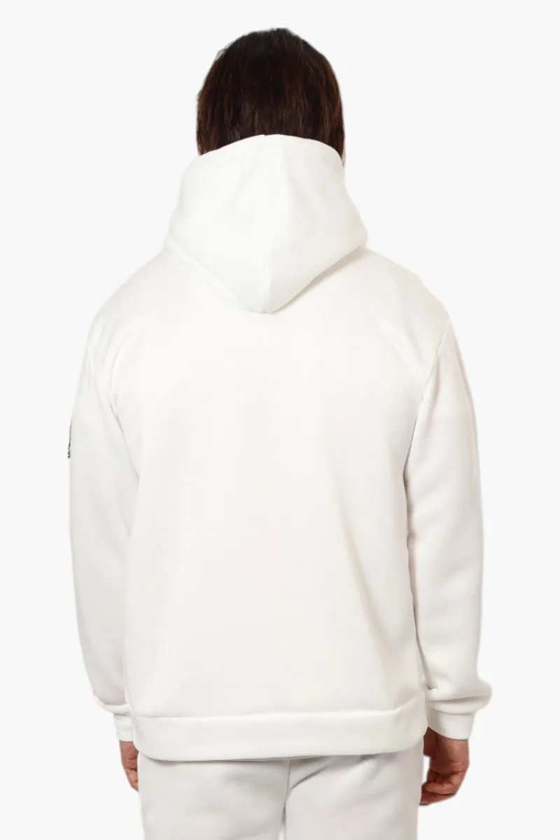 Canada Weather Gear Solid Centre Logo Hoodie - White