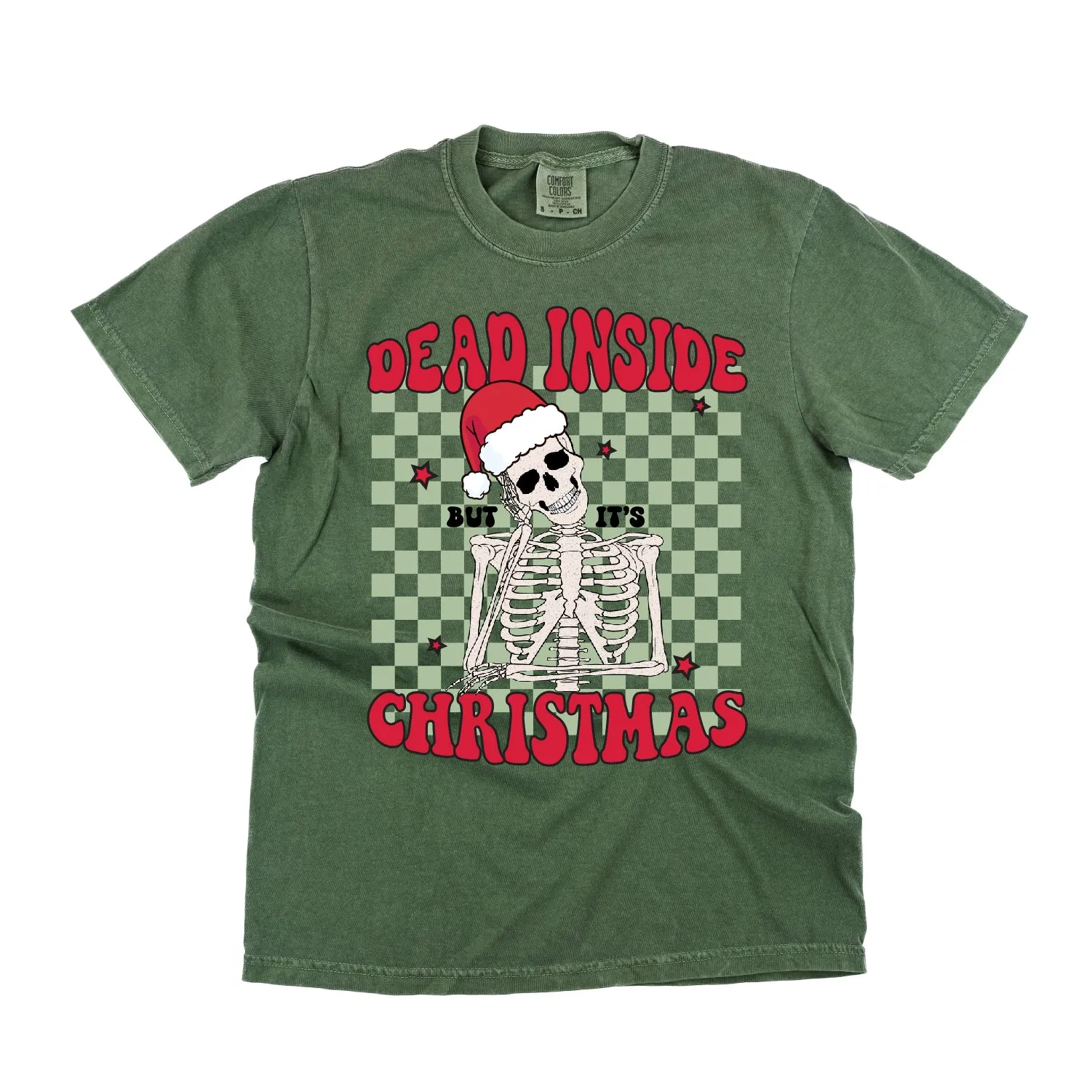 Dead Inside But It's Christmas - Comfort Colors Tee