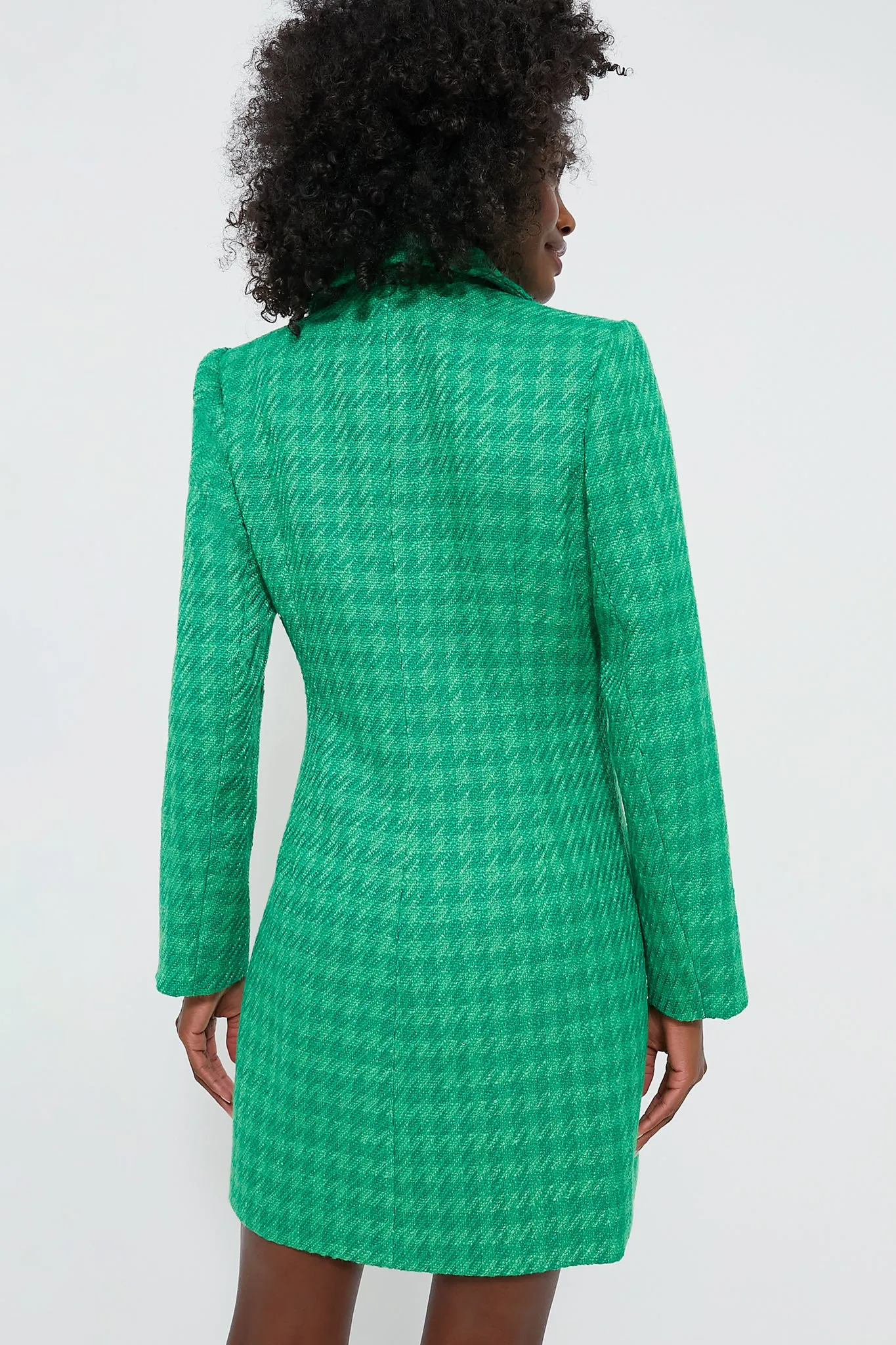 Emerald Tweed Stacie Dress