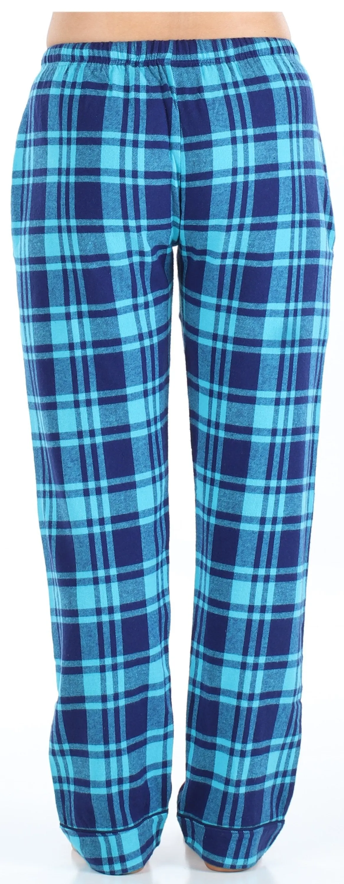 Frankie & Johnny Women’s Cotton Flannel Plaid Pajama Sleep Pants