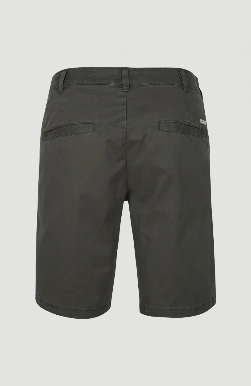 Friday Night Chino Shorts | Military Green -A