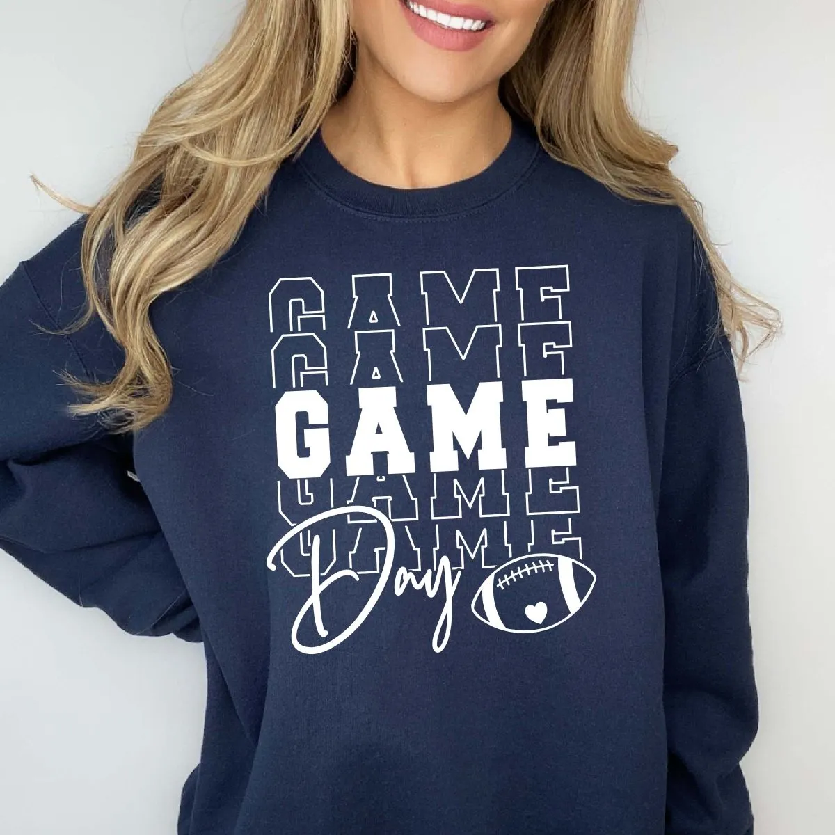 Game Day Football Crewneck