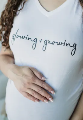 GLOWING AND GROWING Tee