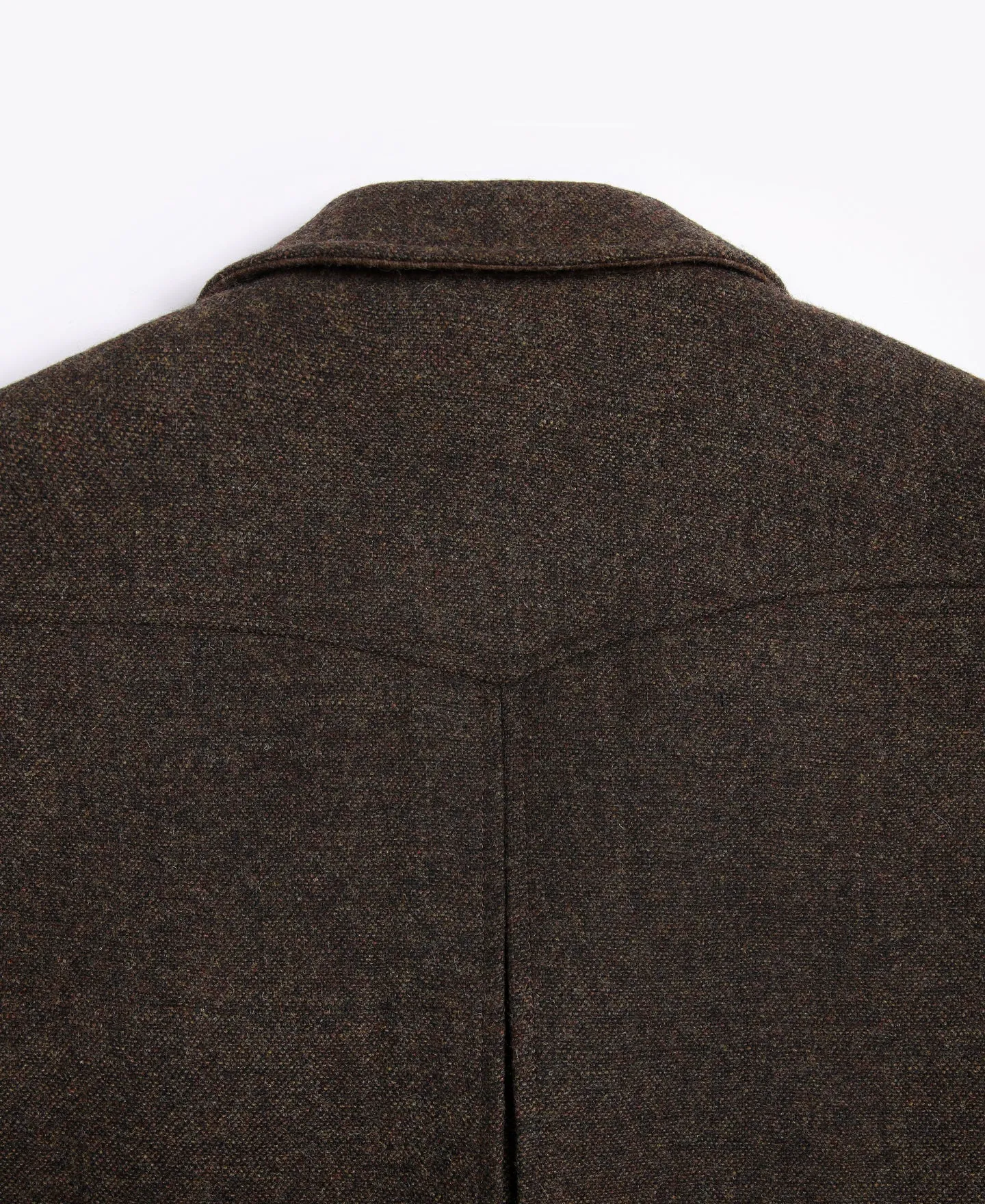 Half Norfolk Brown Tweed Jacket