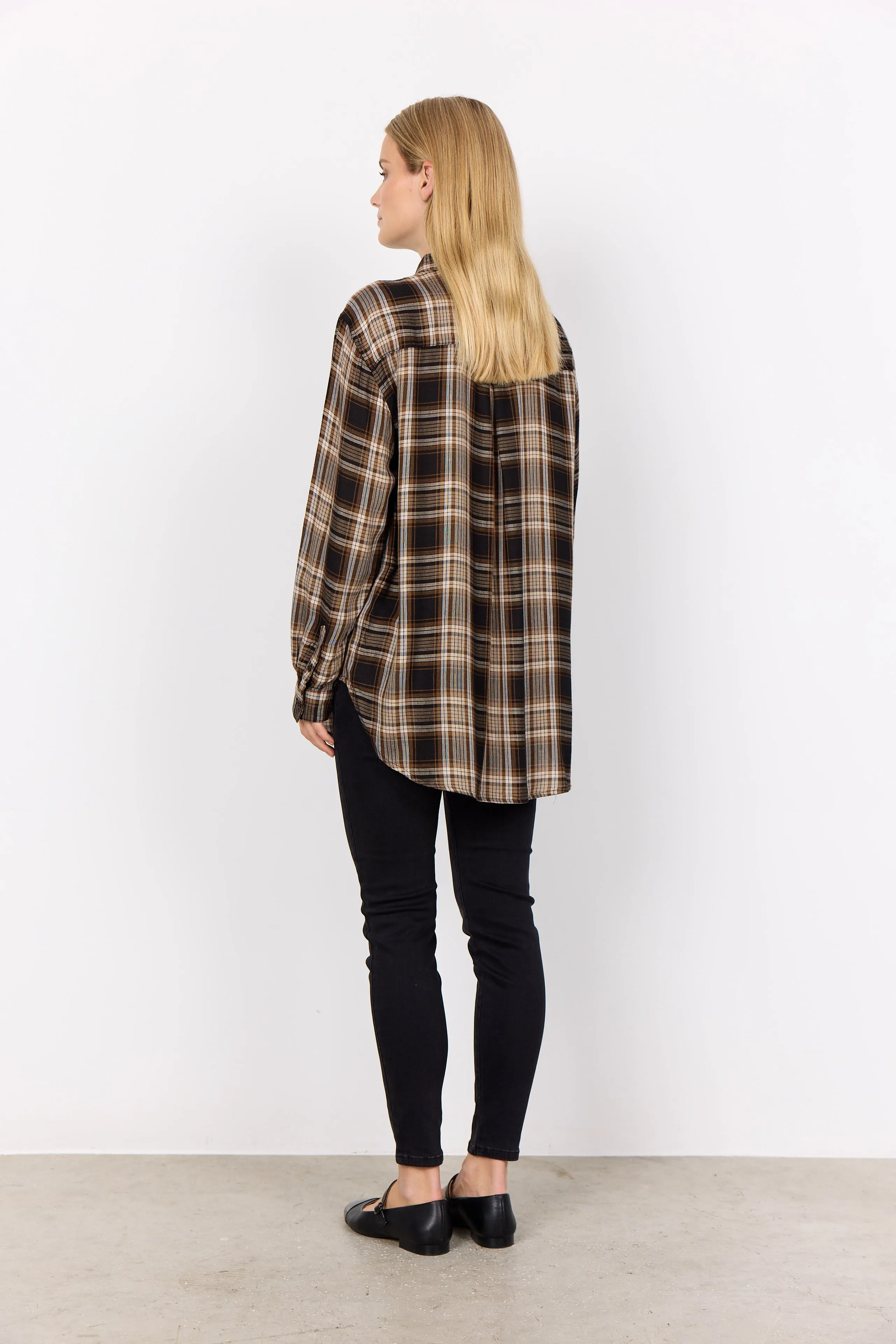 Inga 2 Flannel - Brown