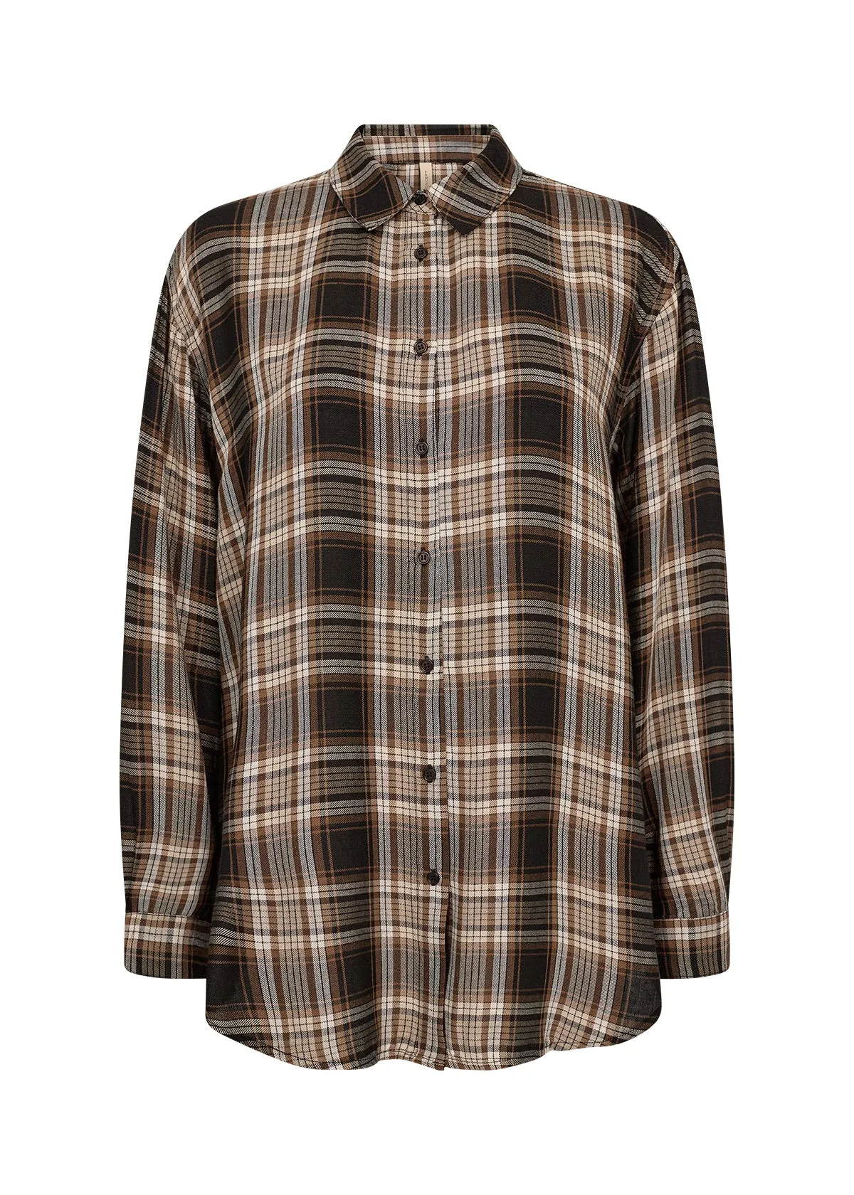 Inga 2 Flannel - Brown