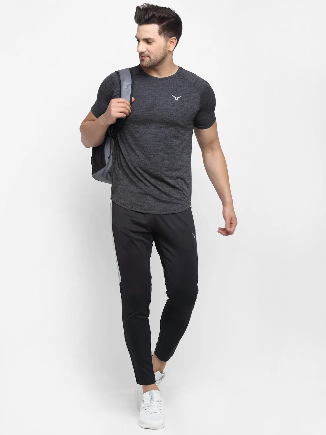 Invincible Men’s Fitness Jacquard Tee