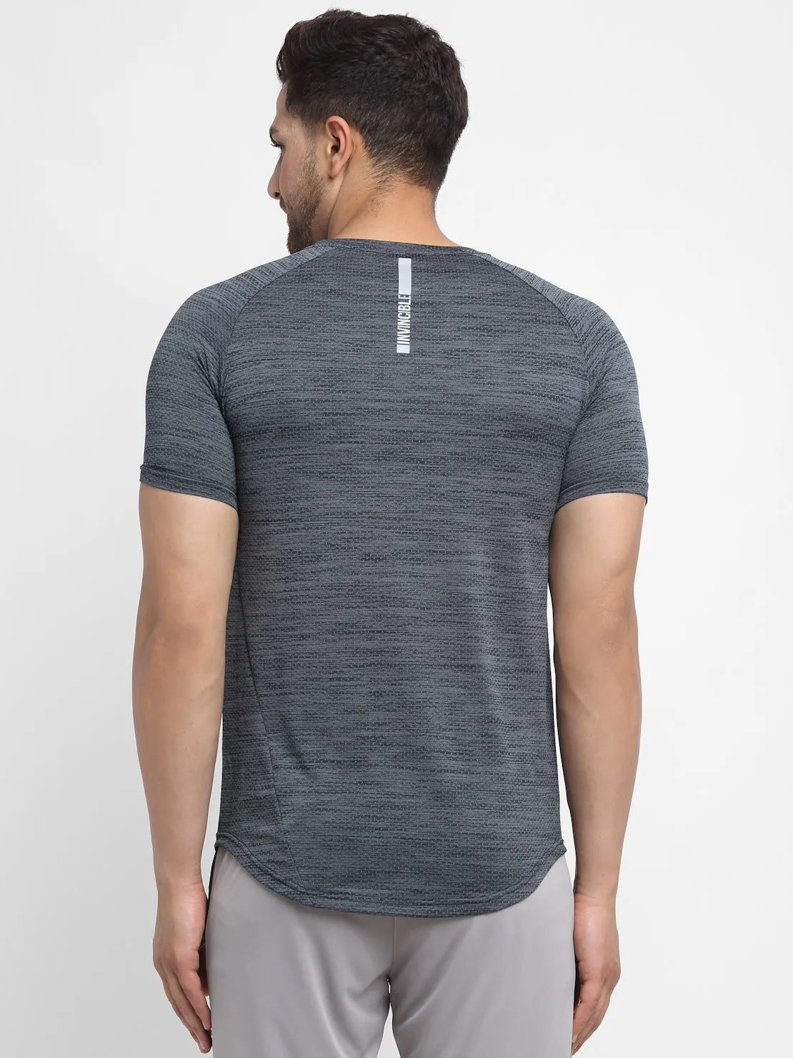 Invincible Men’s Fitness Jacquard Tee