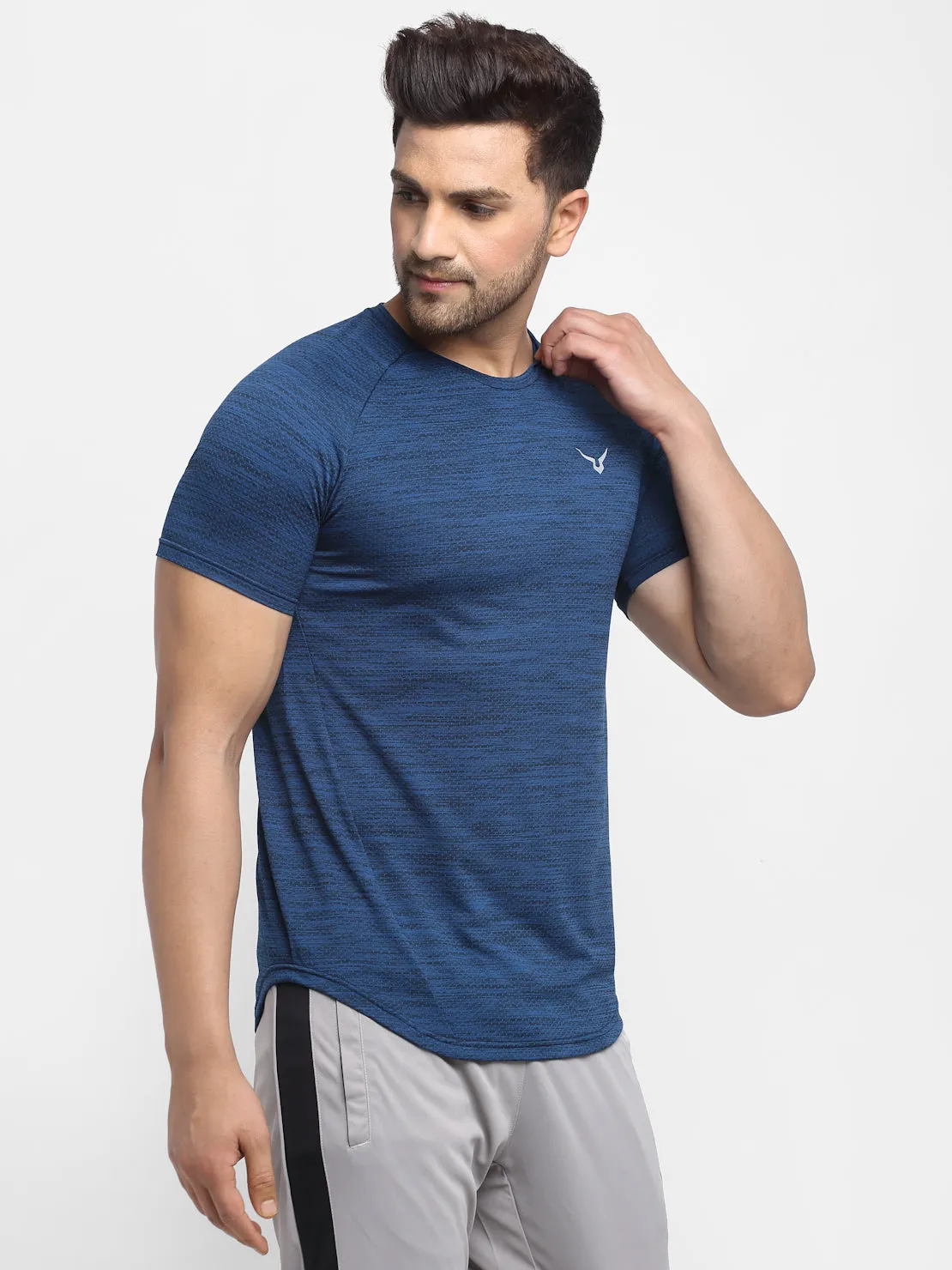 Invincible Men’s Fitness Jacquard Tee