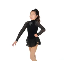 Jerry's Girl's 646 Starbrite Figure Skating Dress