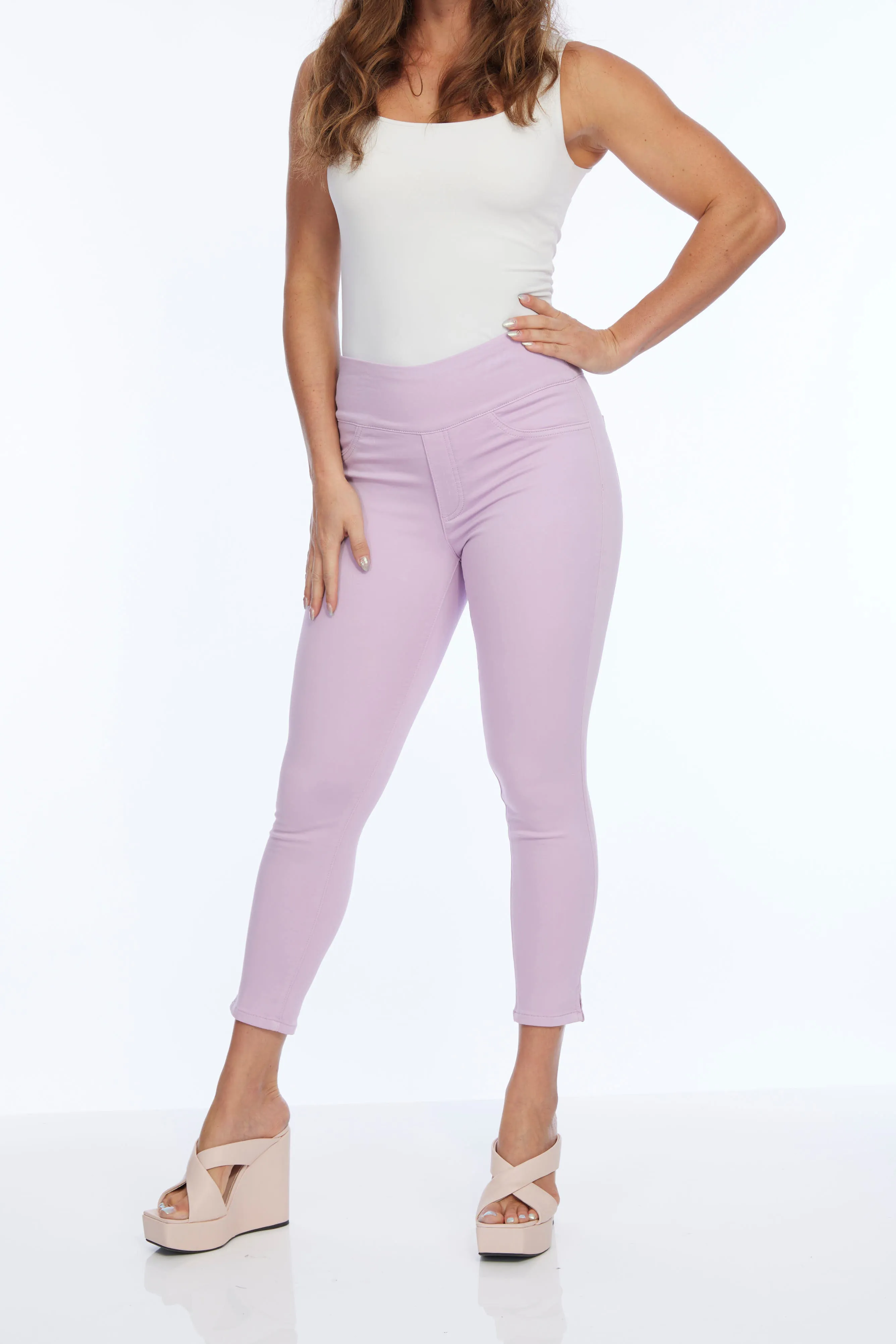 Lavender Cropped Jeans LIOR Joy