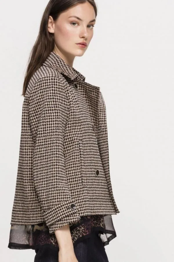 Luisa Cerano S Checked Tweed Jacket 428093/2468 2977