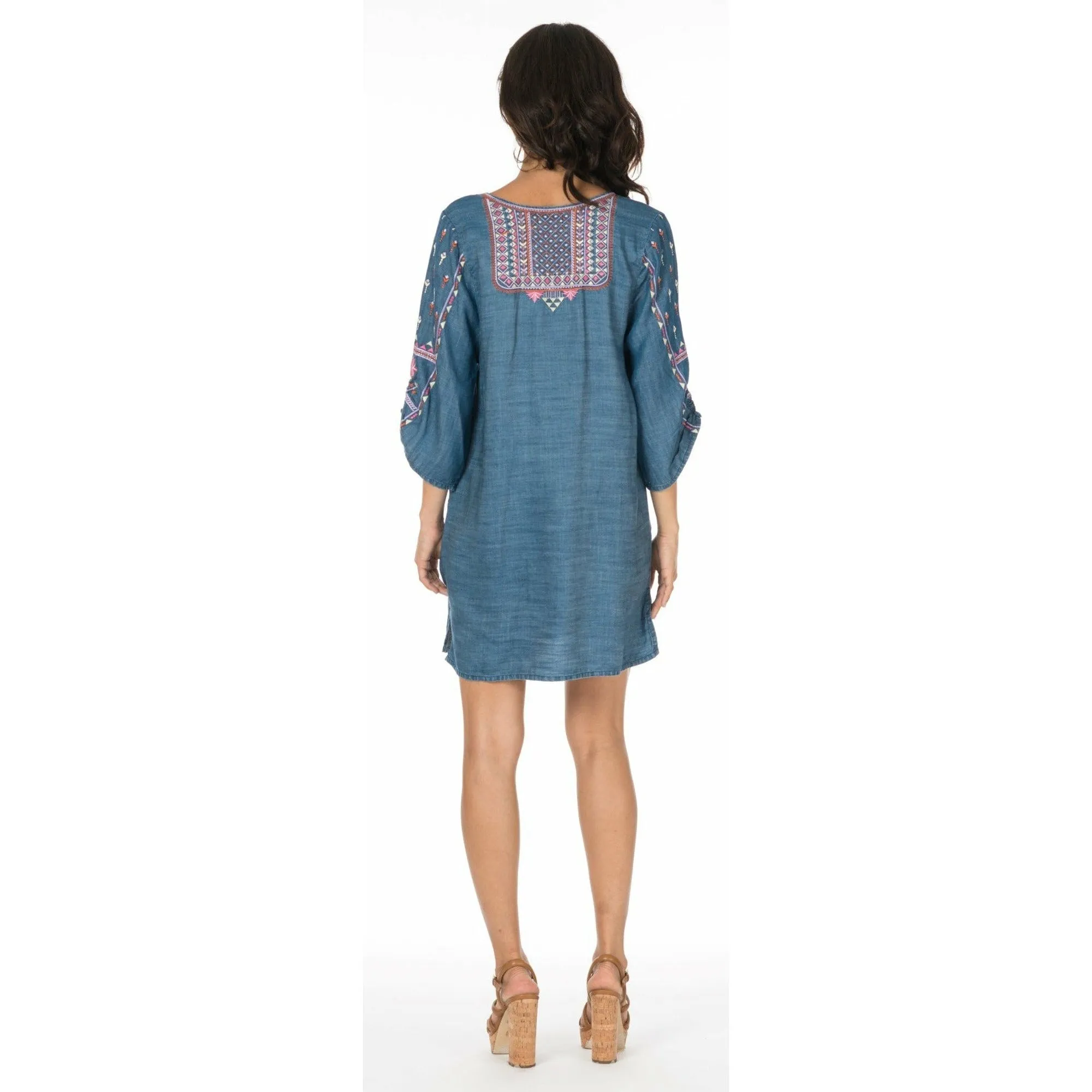 Megha Denim Tunic Plus Size