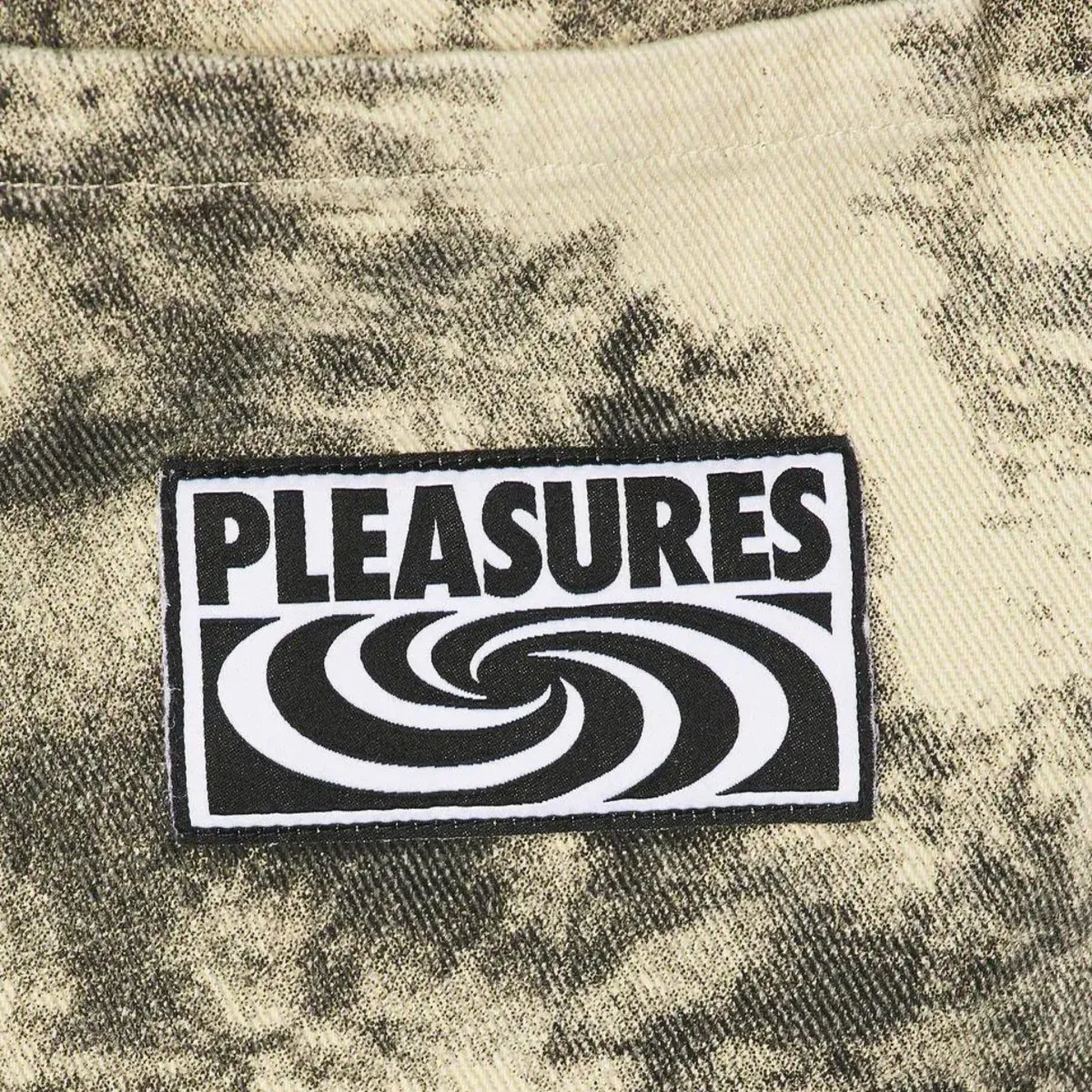 Pleasures Men's Cyclone Shorts Camo Black