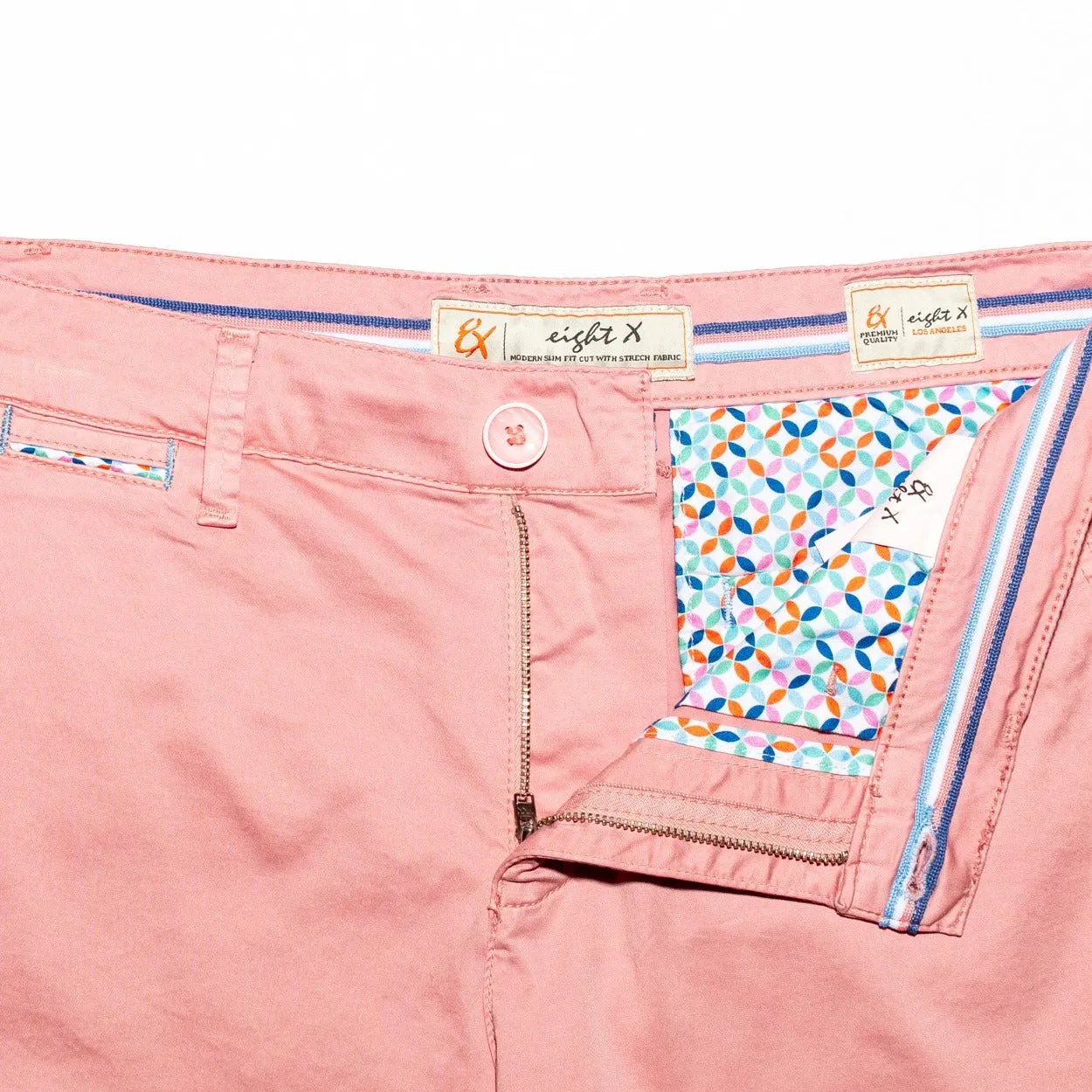 Regalia Chino Shorts - Pink