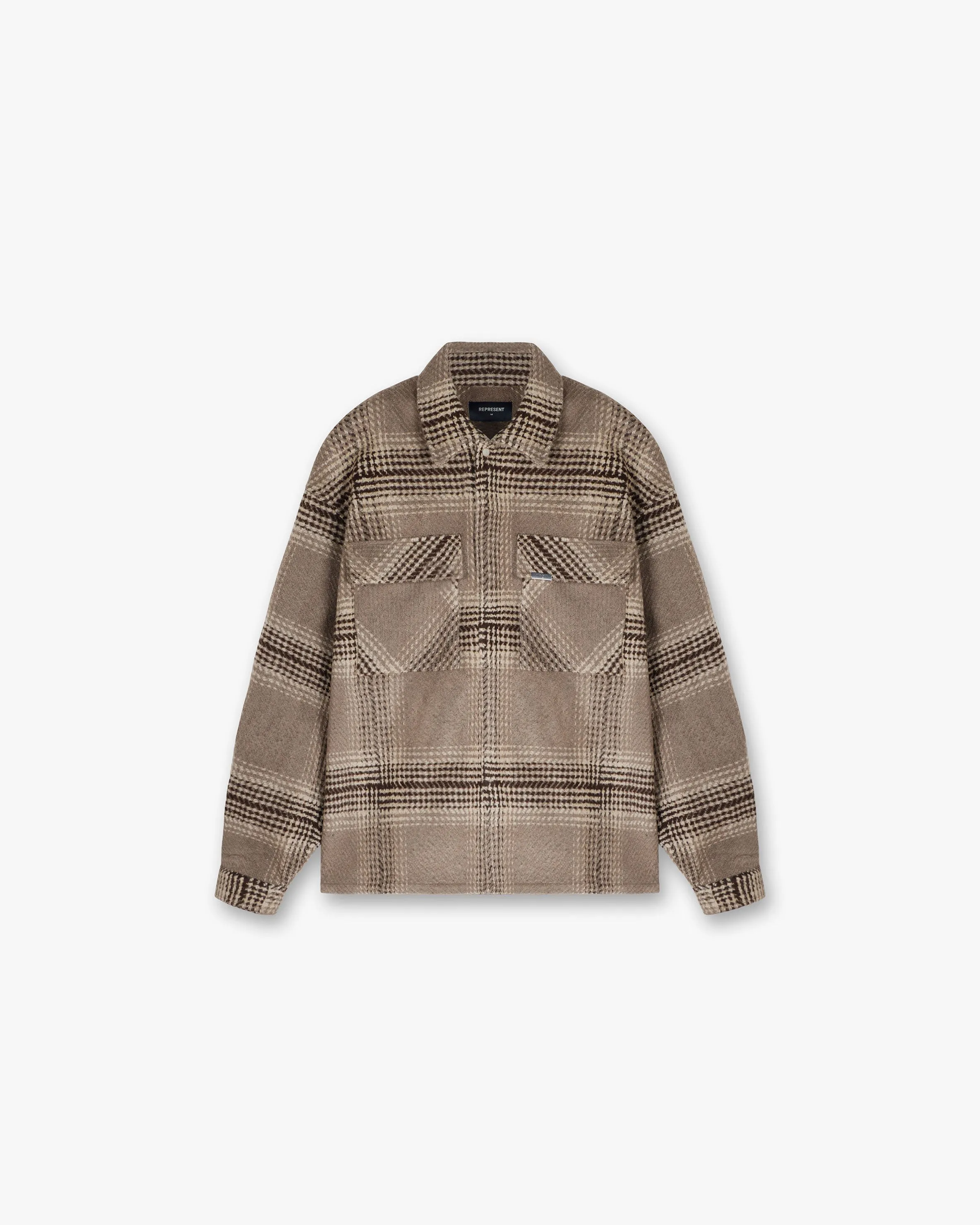 Represent Flannel Shirt - Brown Check