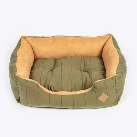 Tweed Snuggle Dog Bed